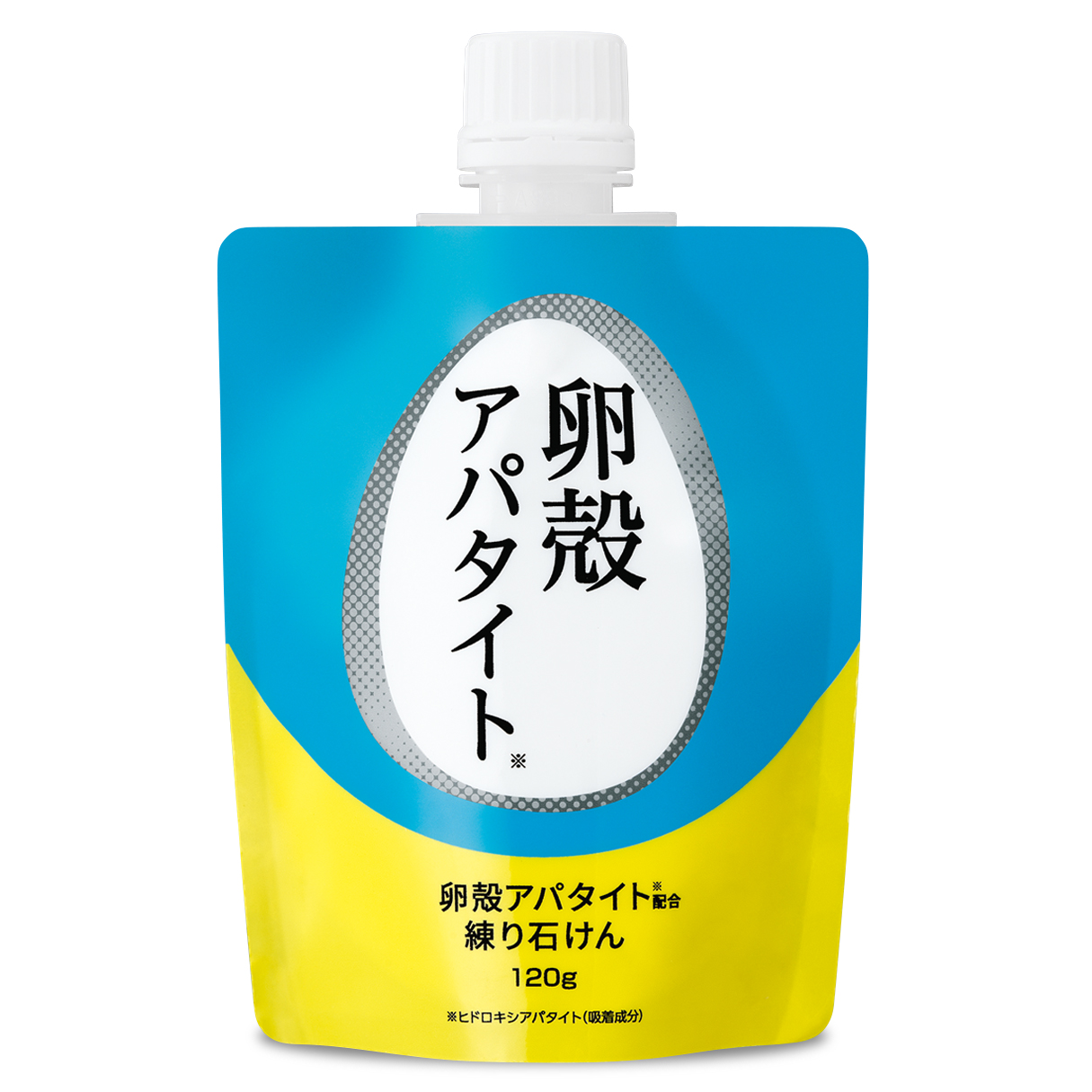 卵殻アパタイト配合　練り石けん